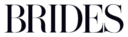 Black text 'BRIDES' on a white background
