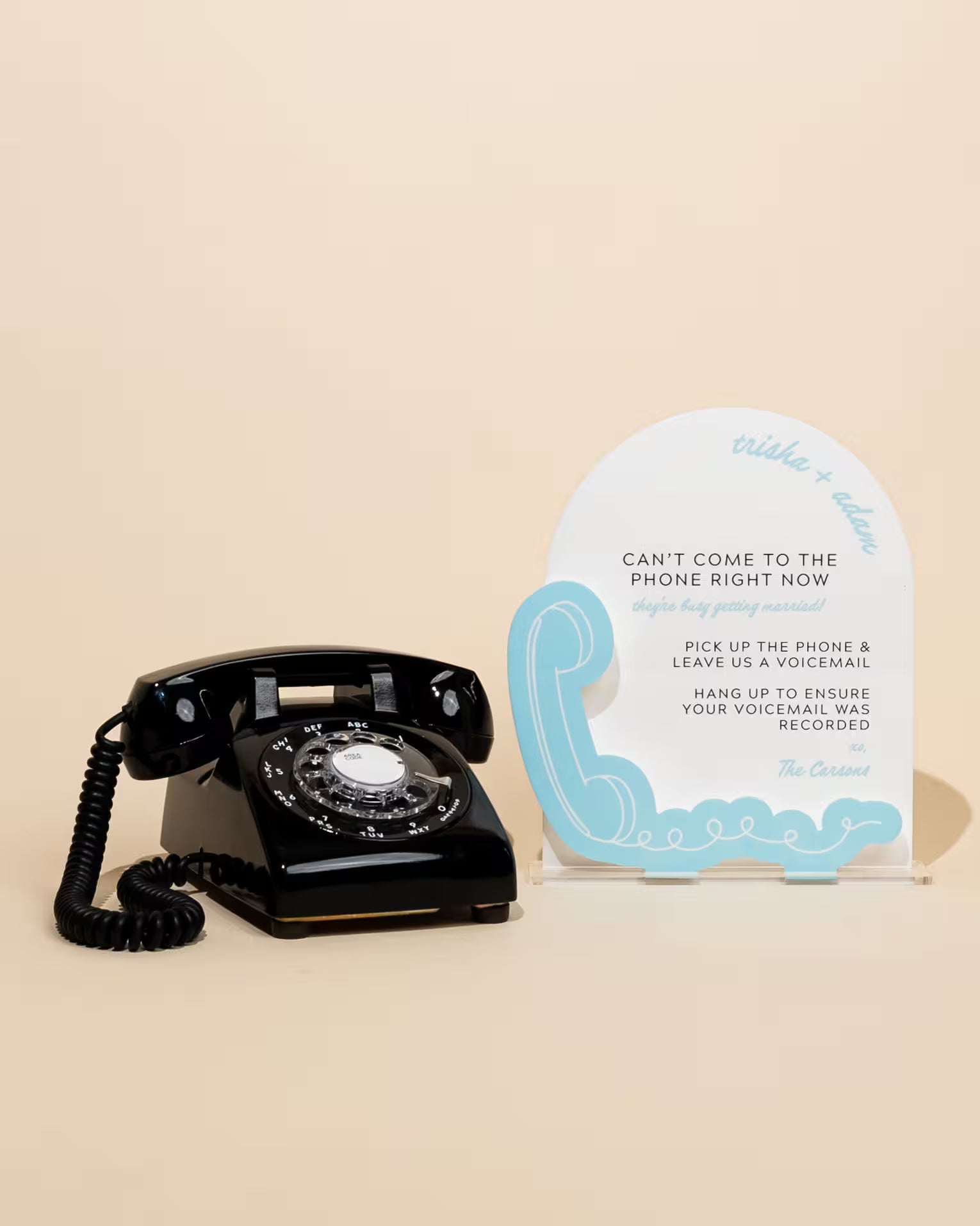 The Keepsake Audio Guestbook Sign