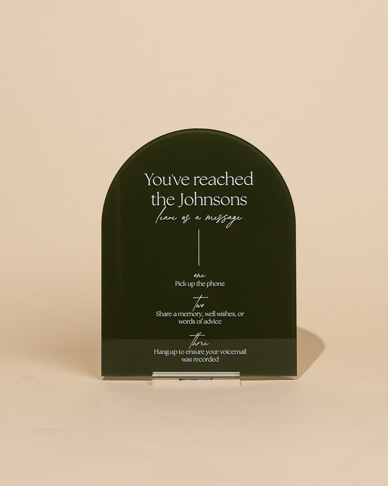 The Toast Audio Guestbook Sign