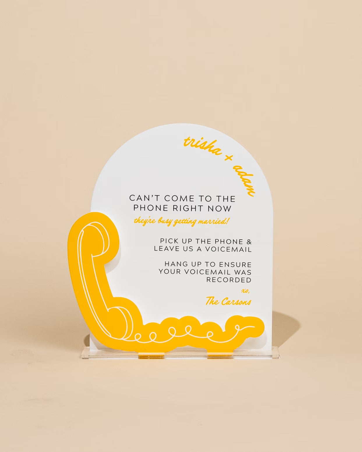 The Keepsake Audio Guestbook Sign