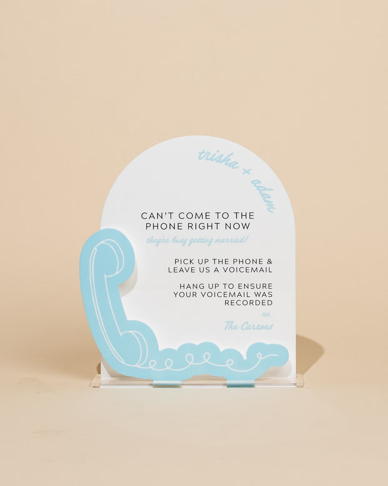 The Keepsake Audio Guestbook Sign