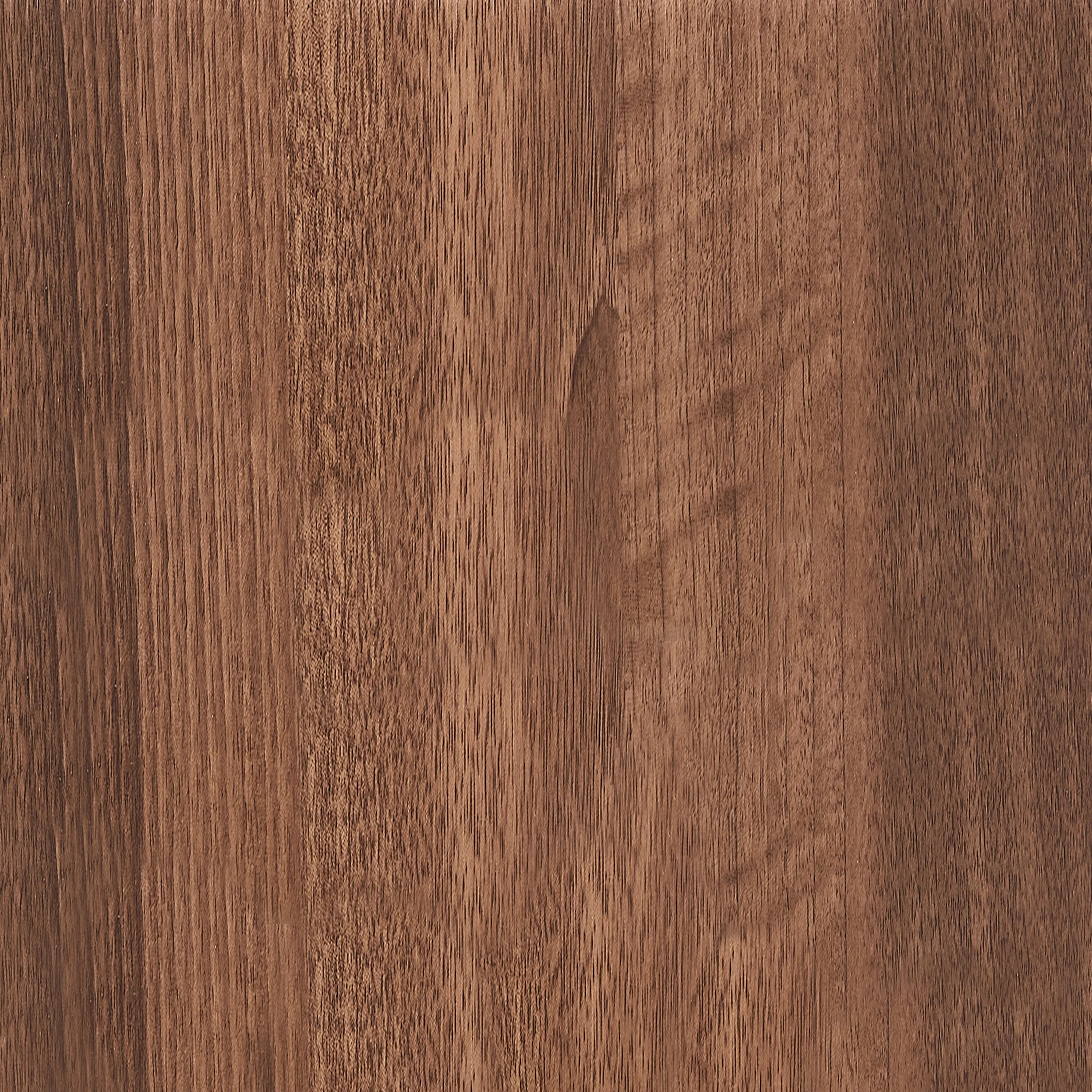 Close-up of a wooden surface with a rich brown color and visible grain pattern.