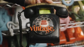 A video showing the process behind how After The Tone uses real vintage phones for their audio guest book service for their green, blue, orange, yellow, black, white, cream, beige, brown, pink, and red phones.